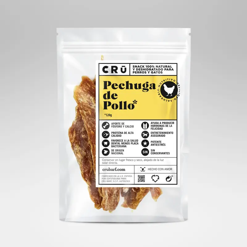 Pechuga De Pollo Deshidratada - Snack 100% Natural