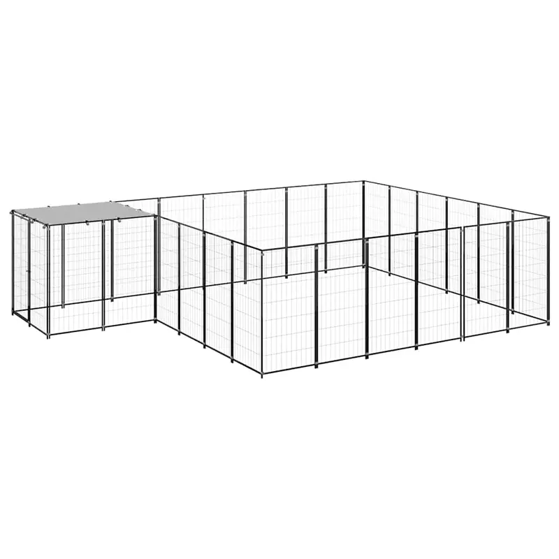Perrera Negra 12,1 M² Acero