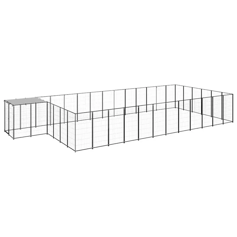 Perrera Negra 22,99 M² Acero