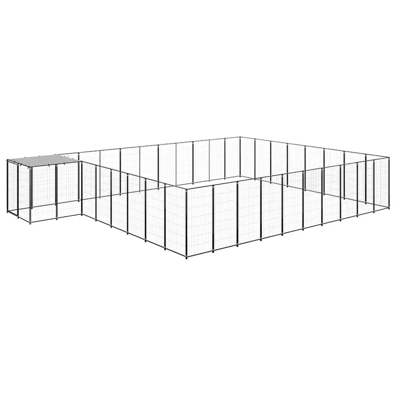 Perrera Negra 25,41 M² Acero