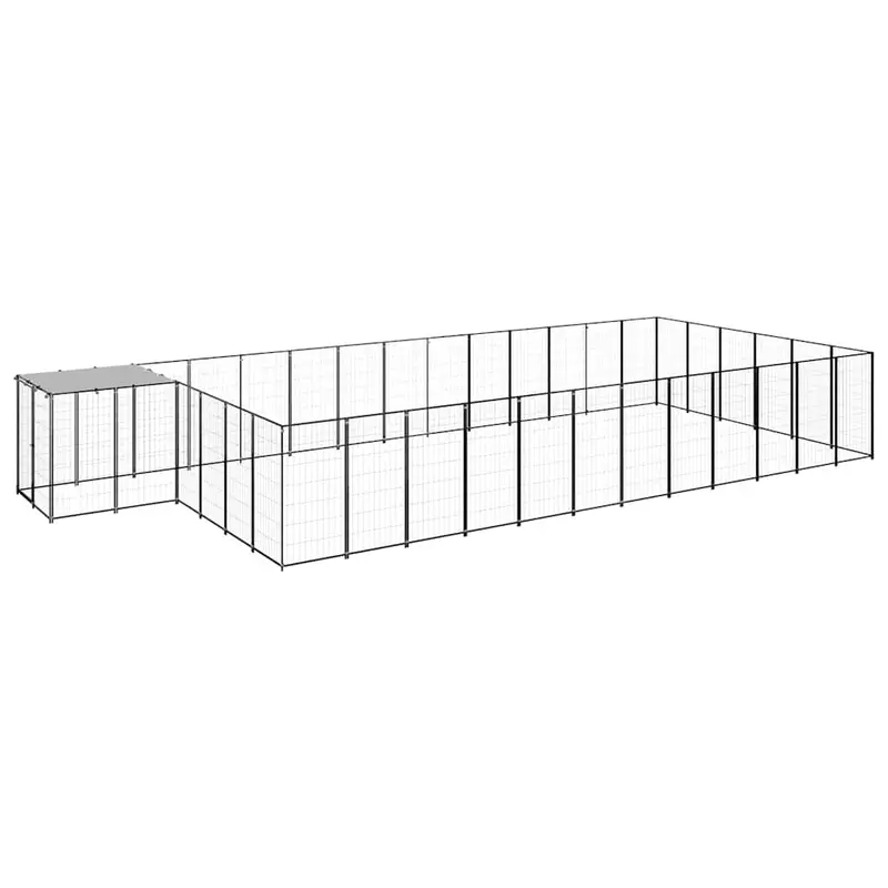Perrera Negra 26,62 M² Acero
