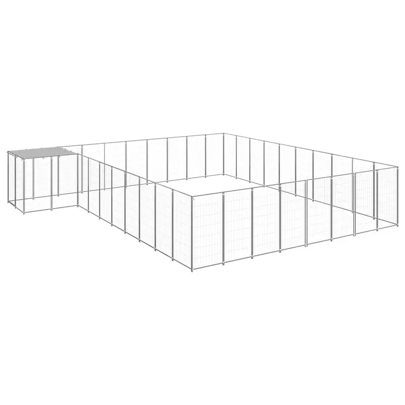 Perrera Plateada 25,41 M² Acero