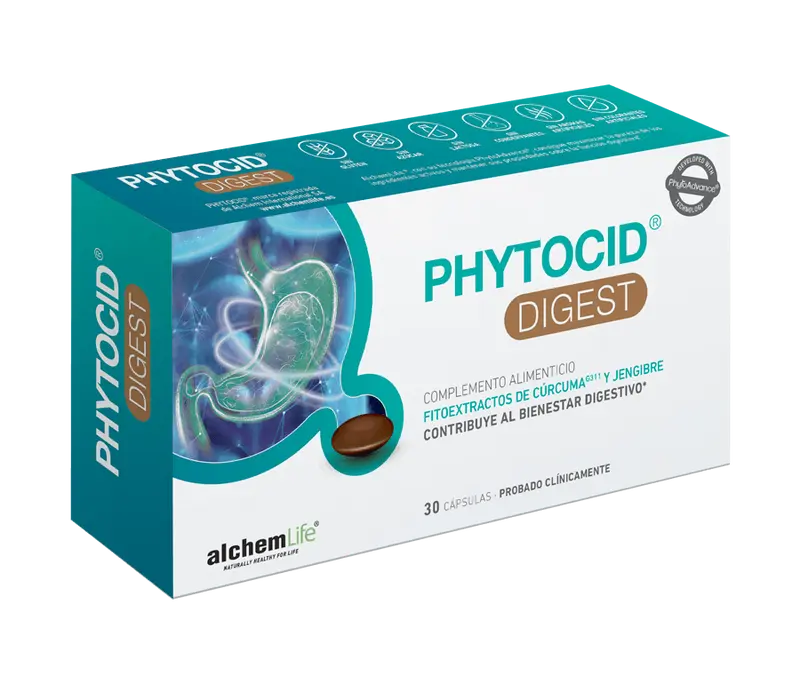 Phytocid Digest · AlchemLife · 30 pastillas masticables