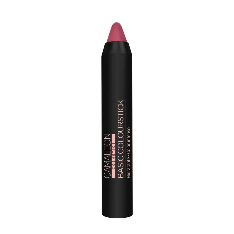 Pintalabios Nude Rosa Oscuro Basic Colourstick 4g Camaleon Cosmetics