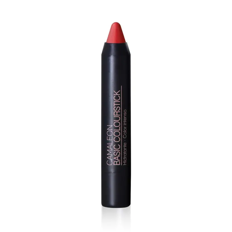 Pintalabios Rojo Basic Colourfun 4g Camaleon Cosmetics