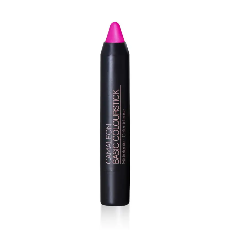 Pintalabios Rosa Flúor Basic Coloursfun 4g Camaleon Cosmetics