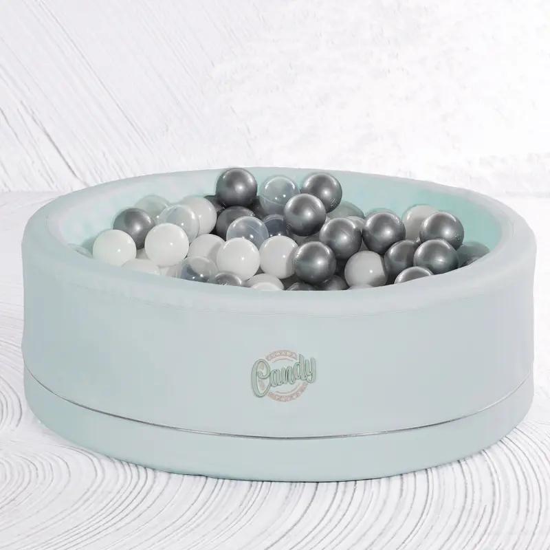 Piscina De Bolas Polipiel Candy Menta