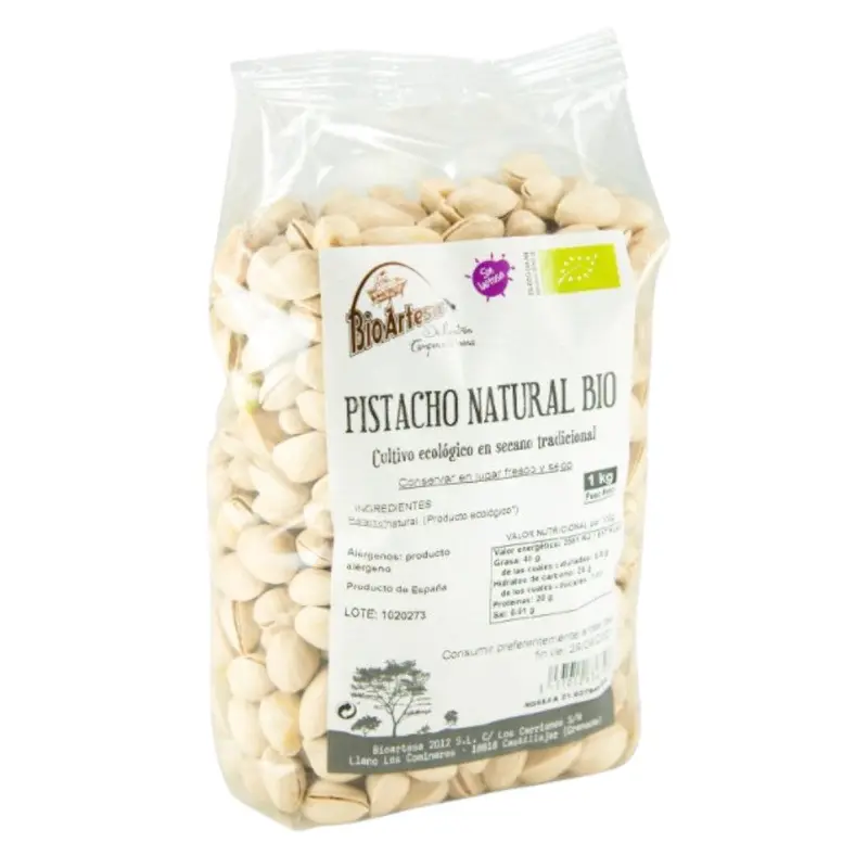 Pistacho Natural Bio 1 Kg