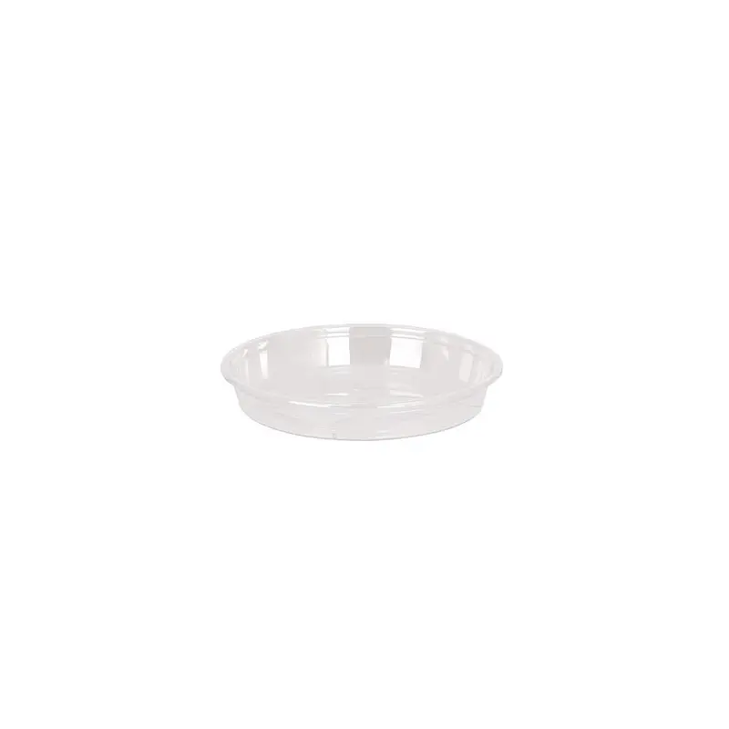 Plato De Plástico Siena Transparente 12cm