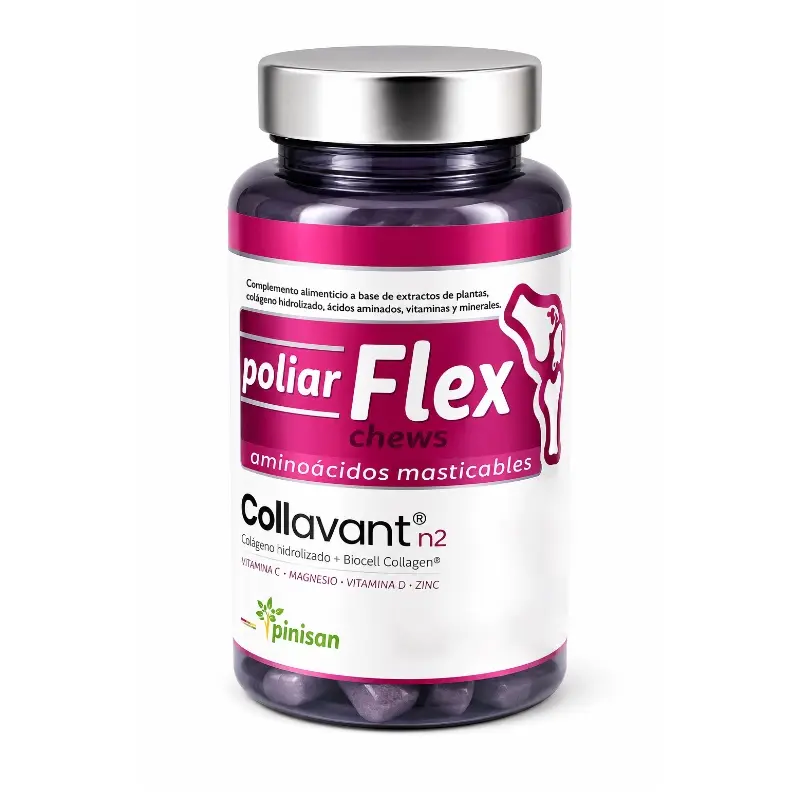 Poliar Flex · Pinisan · 60 comprimidos masticables