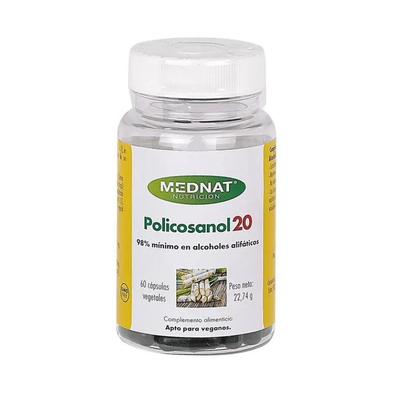 Policosanol 20 · MedNat · 60 cápsulas