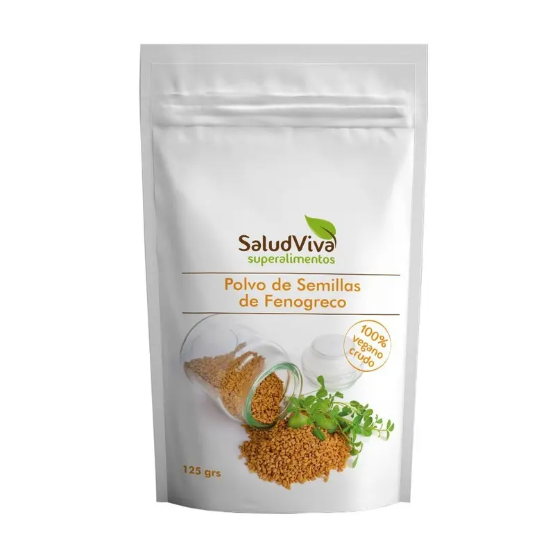 Polvo de Semillas de Fenogreco · Salud Viva · 125 gramos