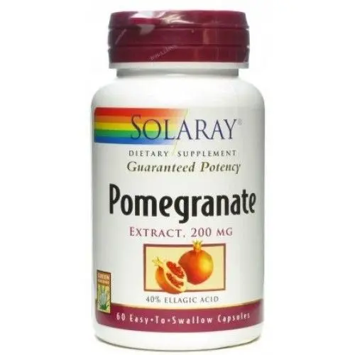 Pomegranate · Solaray · 60 cápsulas