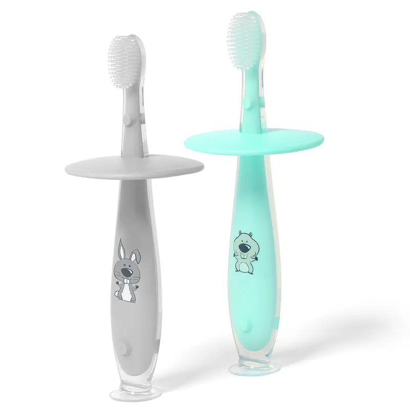 Primer Cepillo De Dientes Con Tope De Seguridad +12m