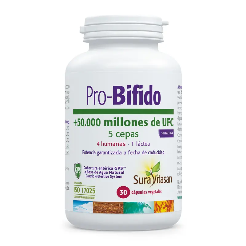 Pro-Bifido · Sura Vitasan · 30 cápsulas