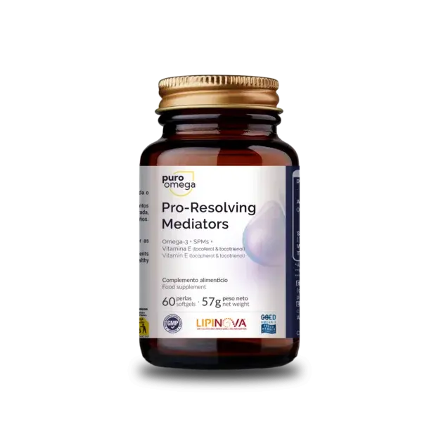 Pro-Resolving Mediators · Puro Omega · 60 perlas