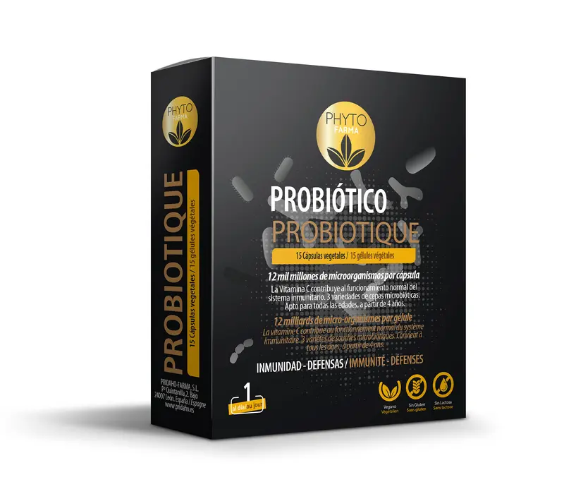 Probiótico · Phytofarma · 15 cápsulas