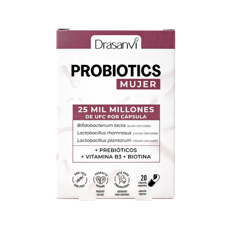 Probiotics Mujer · Drasanvi · 20 cápsulas