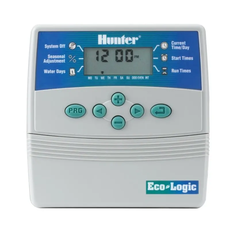 Programador De Riego Hunter Eco Logic Interior - 6 Zonas