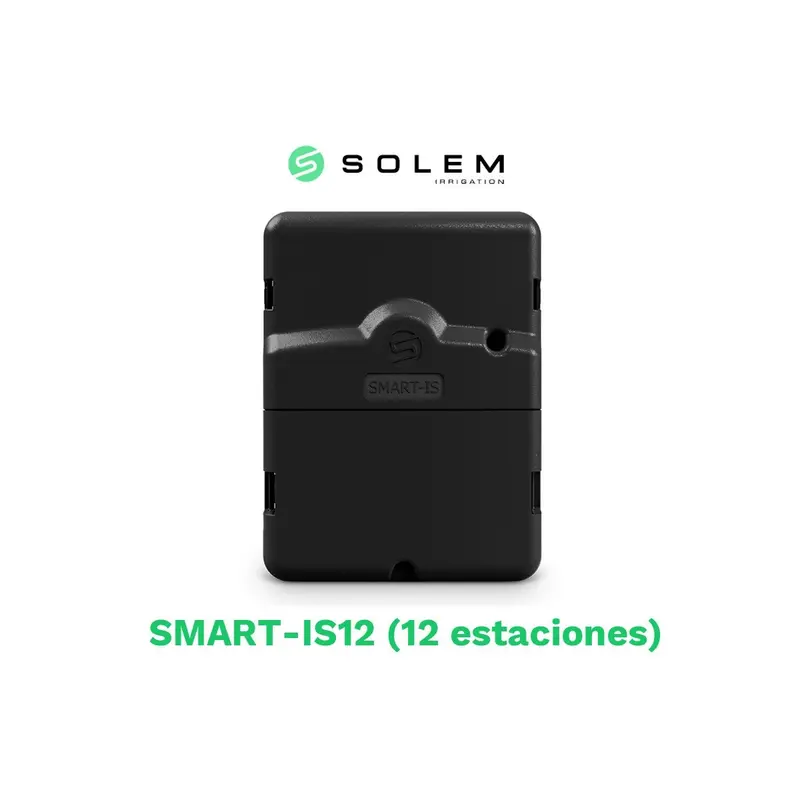 Programador Solem Smart-is 24v 12 Estaciones (wifi/bluetooth) - Riego Inteligente