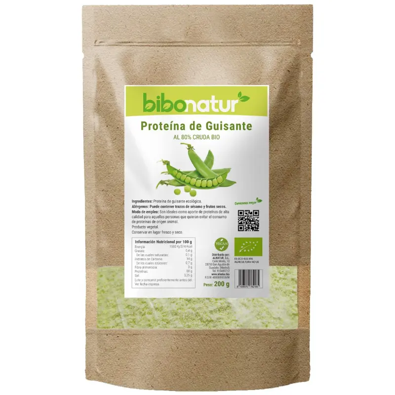 Proteína de Guisante · Bibonatur · 200 gramos