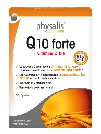 Q10 Forte · Physalis · 30 cápsulas