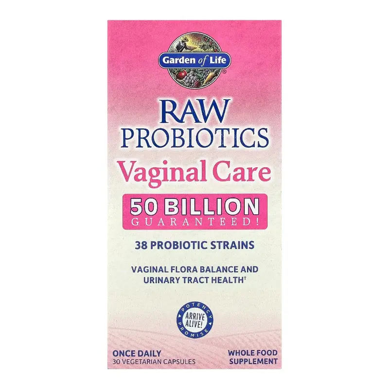 Raw Probiotics Vaginal Care 30 Caps
