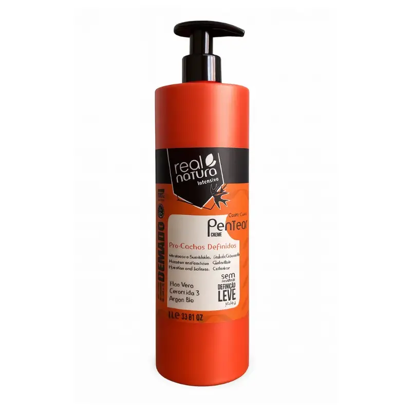 Real Natura Pro Cachos Definidos 2abc Crema De Peinar 1000ml