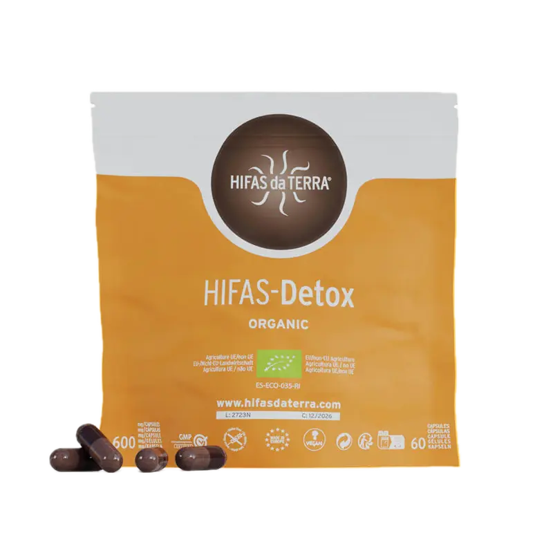 Refill Hifas-Detox · Hifas da Terra · 60 cápsulas