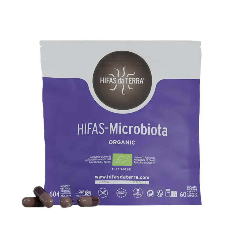 Refill Hifas-Microbiota · Hifas da Terra · 60 cápsulas
