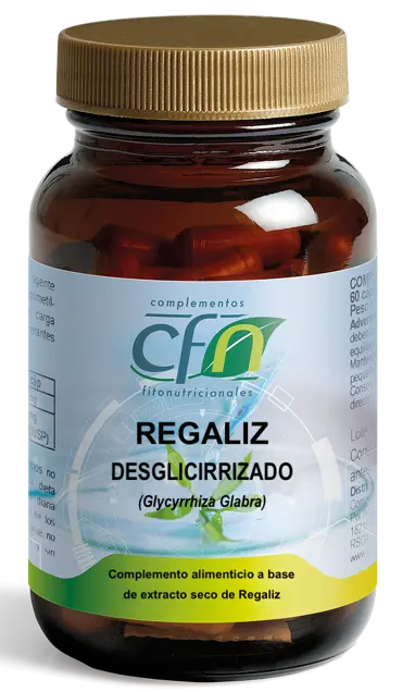 Regaliz Desglicirrizado · CFN · 60 cápsulas