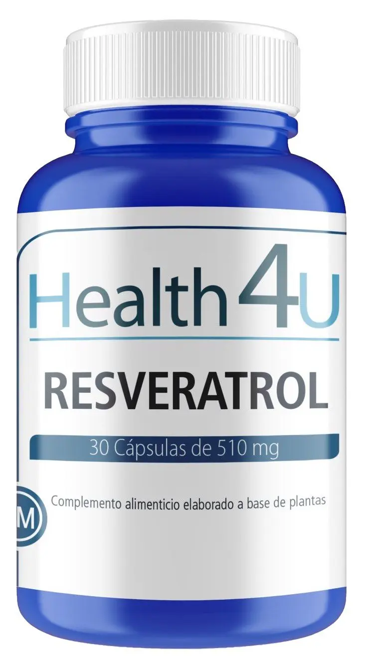 Resveratrol · Health4U · 30 cápsulas