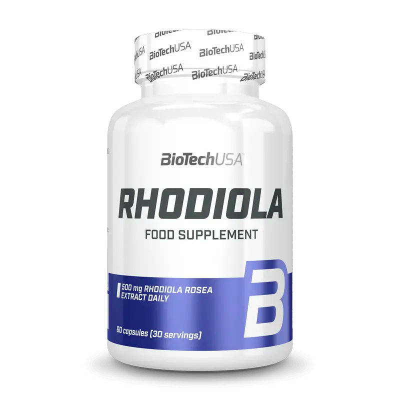 Rhodiola - 60 Cápsulas - Anti-estrés - Biotech Usa