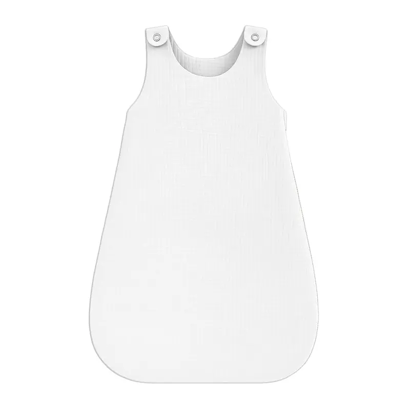 Saco De Dormir De Verano De Algodón Orgánico Blanco