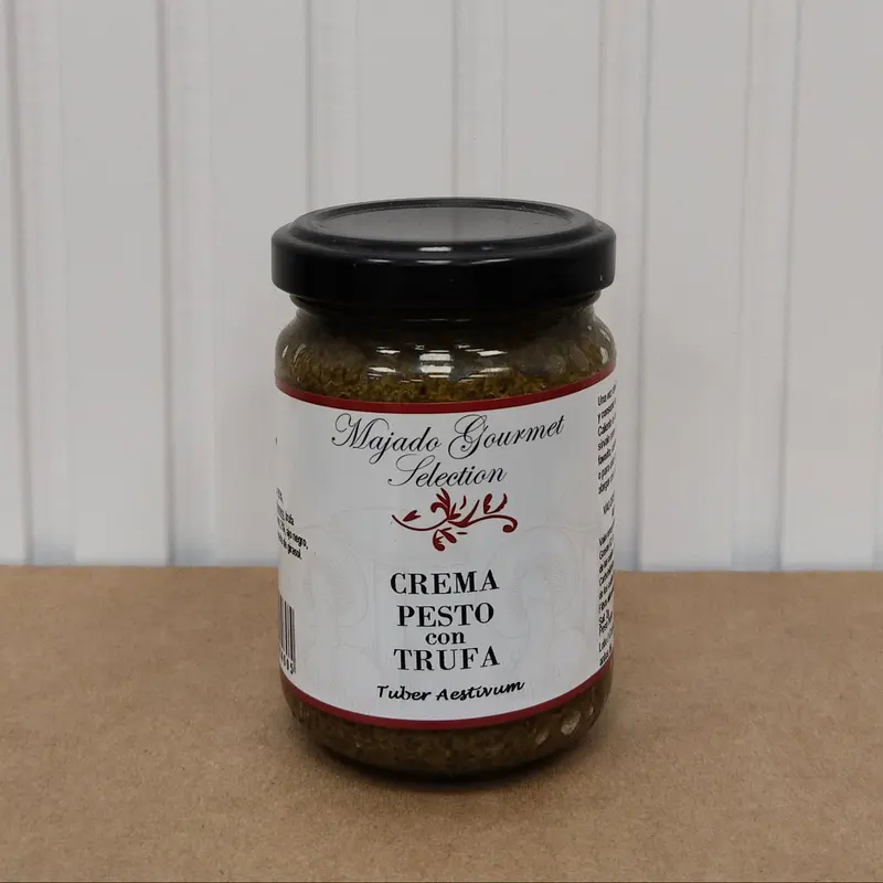 Salsa de pesto con trufa negra