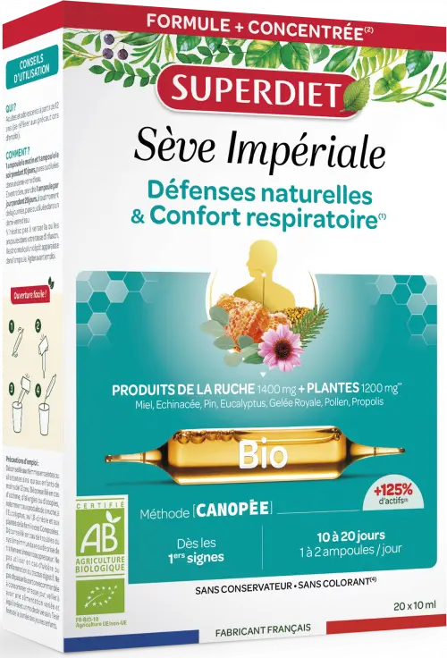 Savia Imperial BIO · Superdiet · 20 ampollas