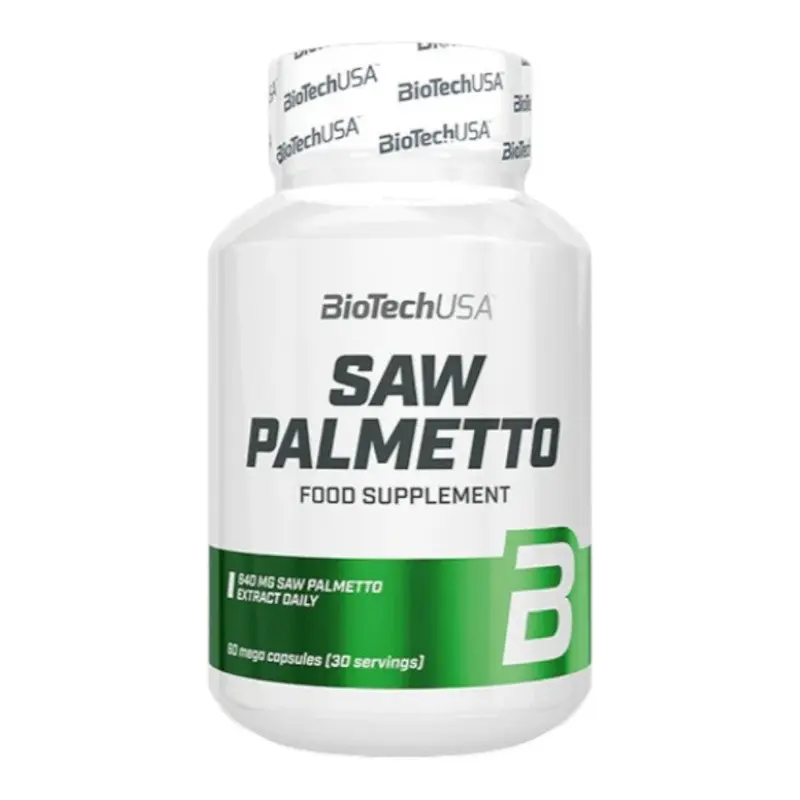 Saw Palmeto - 60 Mega Cápsulas - Prostata - Biotech Usa