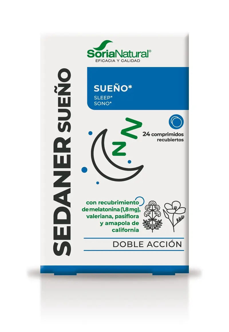 Sedaner Sueño · Soria Natural · 24 comprimidos