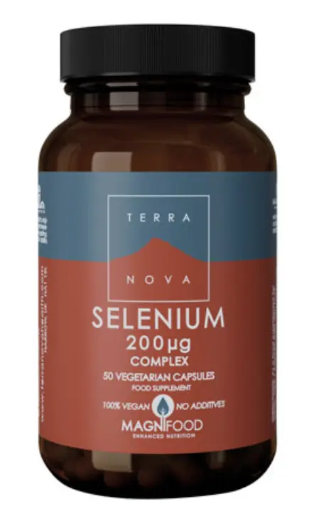 Selenio 200 mcg Complex · Terranova · 50 cápsulas
