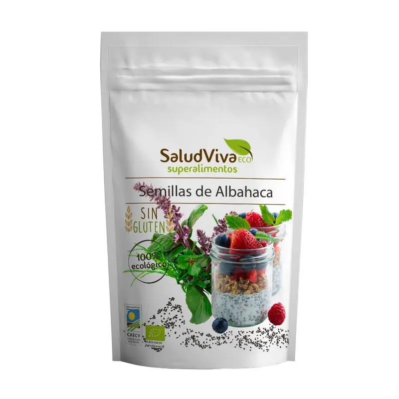 Semilla de Albahaca · Salud Viva · 80 gramos