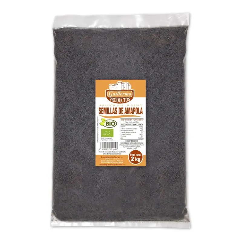 Semillas de Amapola Bio · Guillermo · 2 kg