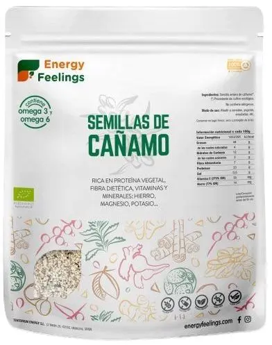 Semillas de Cáñamo · Energy Feelings · 1 kg