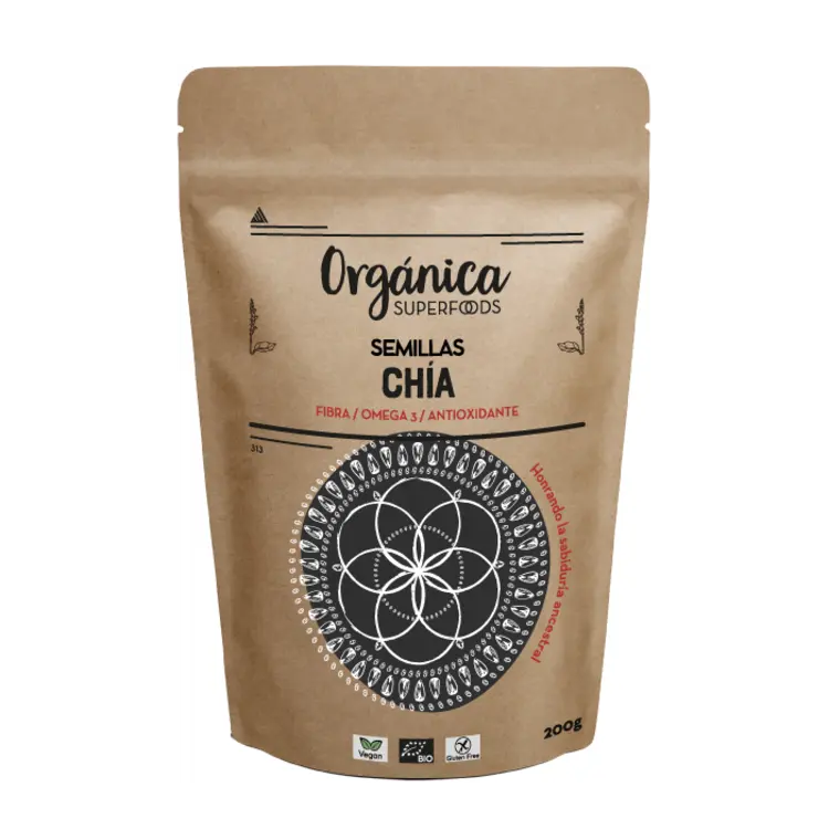 Semillas De Chía Bio 1kg - Orgánica Superfoods
