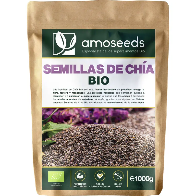 Semillas De Chía Bio 1kg