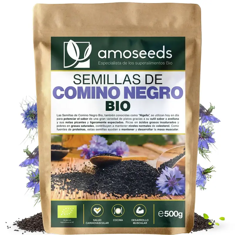 Semillas De Comino Negro Bio 500g