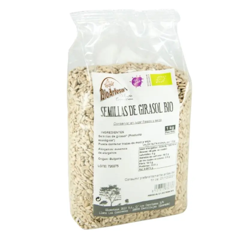 Semillas De Girasol Bio 1 Kg