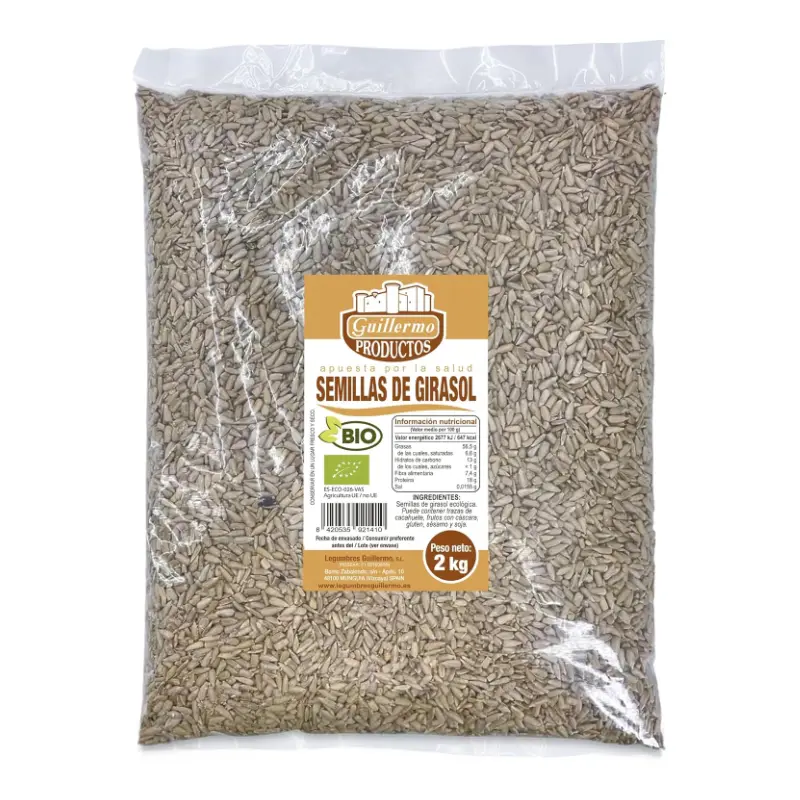 Semillas de Girasol Bio · Guillermo · 2 kg