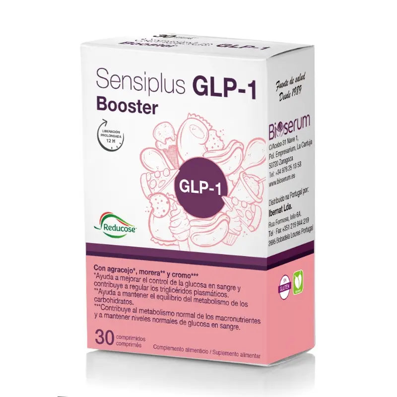Sensiplus GLP-1 Booster · Bioserum · 30 comprimidos