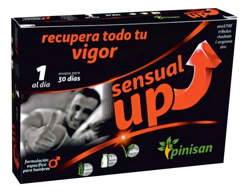 Sensual UP · Pinisan · 30 cápsulas