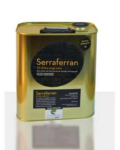 Serraferran - Oli Empordà - Oliva verge extra - 3x2,5L